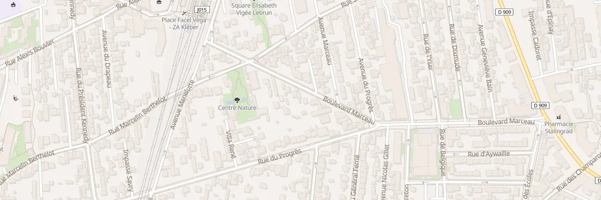 Plan du 34 Bd Marceau à Colombes