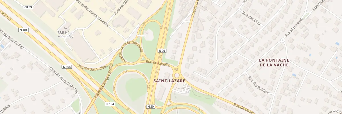 Plan du 130 Rue de la Division Leclerc à Linas