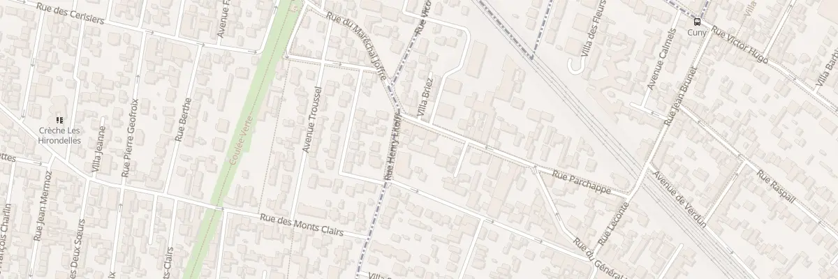 Plan du 131B Rue du Général Leclerc à Bois-Colombes