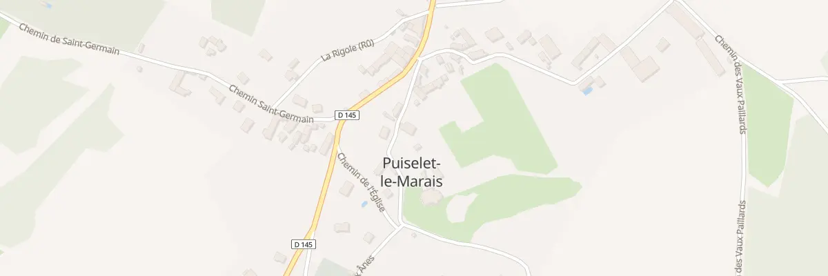 Plan du 5A Rue de l’Eglise à Puiselet-le-Marais