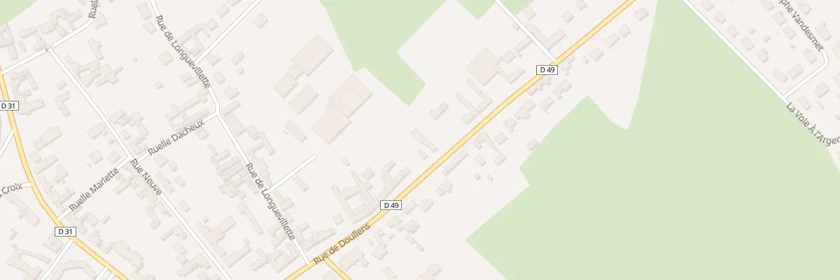 Plan du 33 Rue de Doullens à Candas