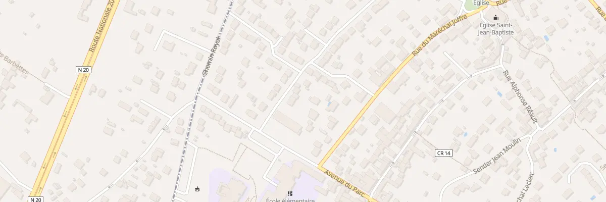 Plan du 46T Rue des Norottes à Leuville-sur-Orge