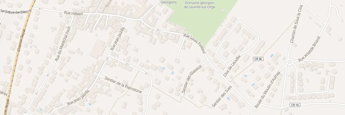 Plan du 29 Rue Pasteur à Leuville-sur-Orge