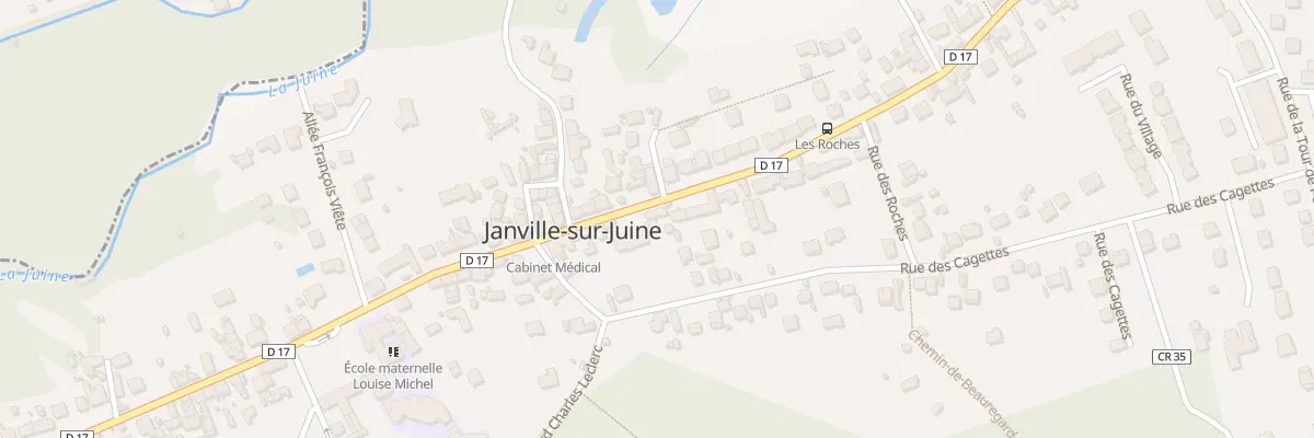 Plan du 84 Grande Rue à Janville-sur-Juine