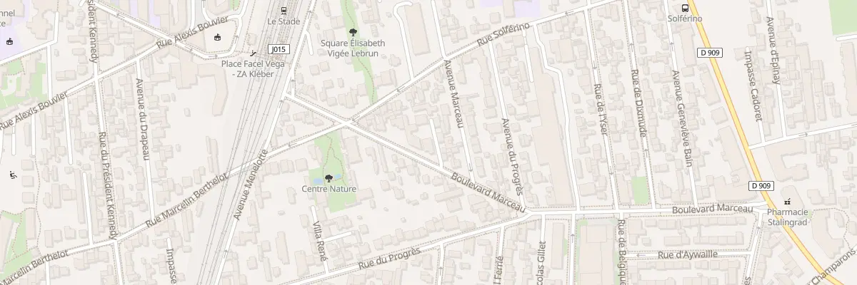 Plan du 35 Bd Marceau à Colombes