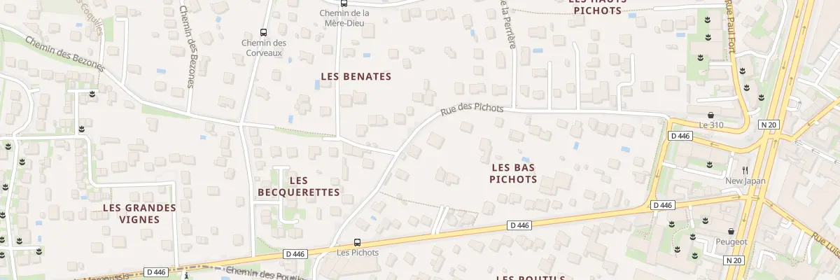 Plan du 39 Rue des Pichots à Montlhéry
