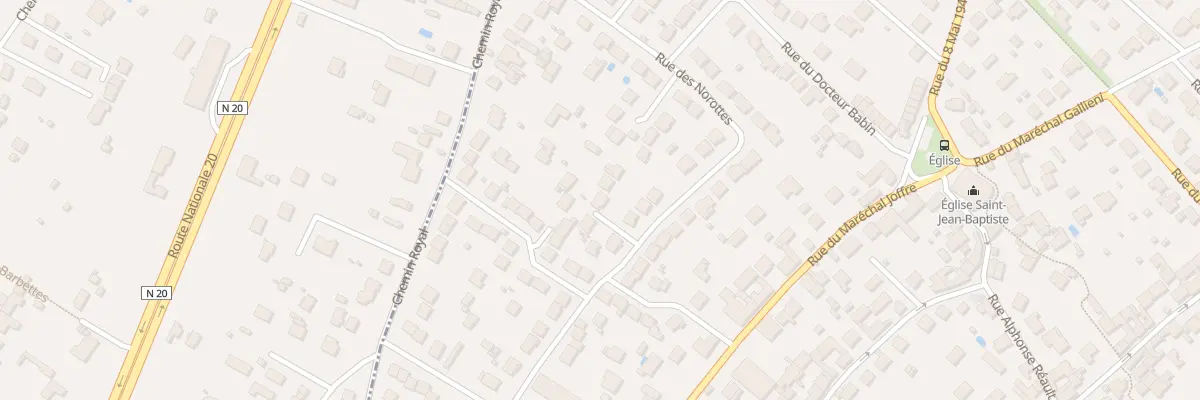 Plan du 51 Rue des Norottes à Leuville-sur-Orge