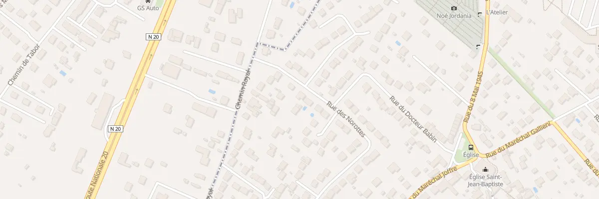 Plan du 11 Rue des Norottes à Leuville-sur-Orge