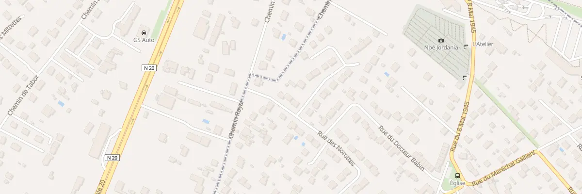 Plan du 4 Rue des Norottes à Leuville-sur-Orge