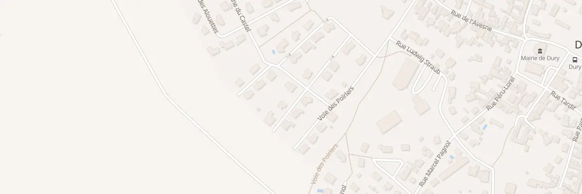 Plan du 14 Rue Etienne du Castel à Dury