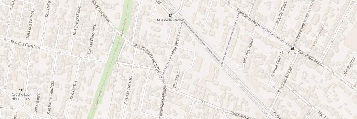 Plan du 2 Rue Levesque à Bois-Colombes