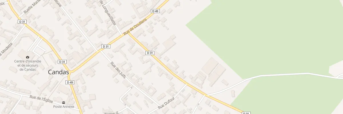 Plan du 11 Rue de Beauval à Candas