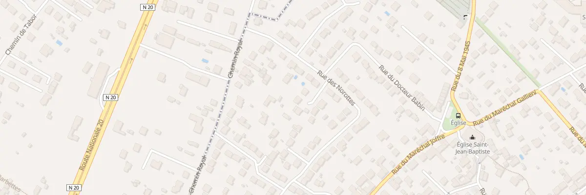 Plan du 21 Rue des Norottes à Leuville-sur-Orge