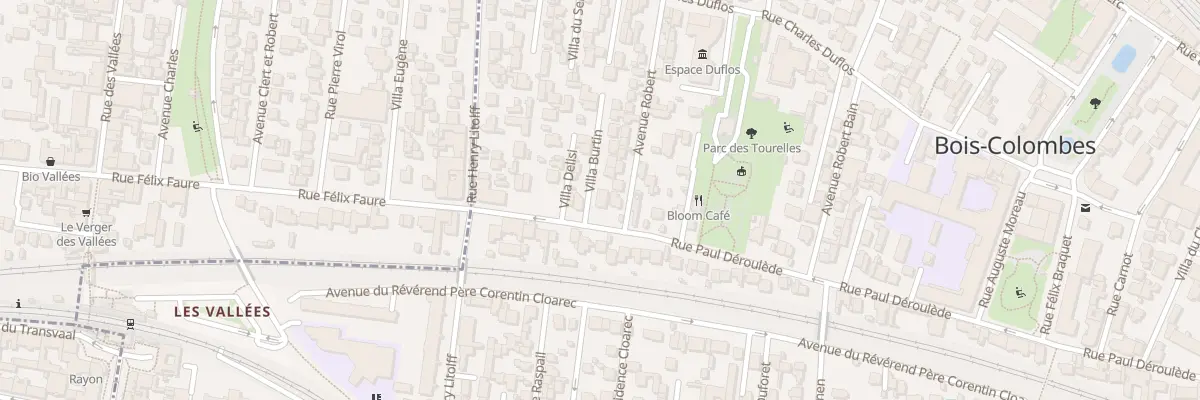 Plan du 116 Rue Paul Déroulède à Bois-Colombes
