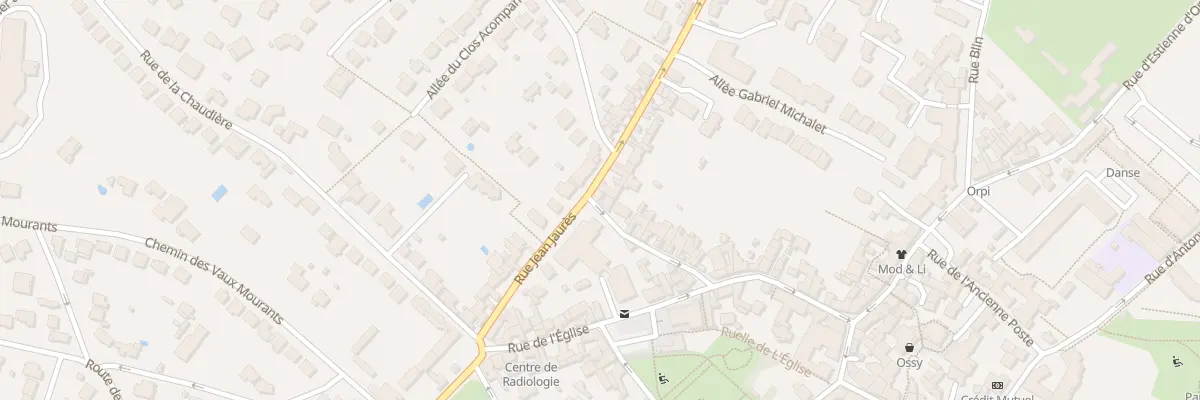 Plan du 20 Rue des Mictons à Verrières-le-Buisson