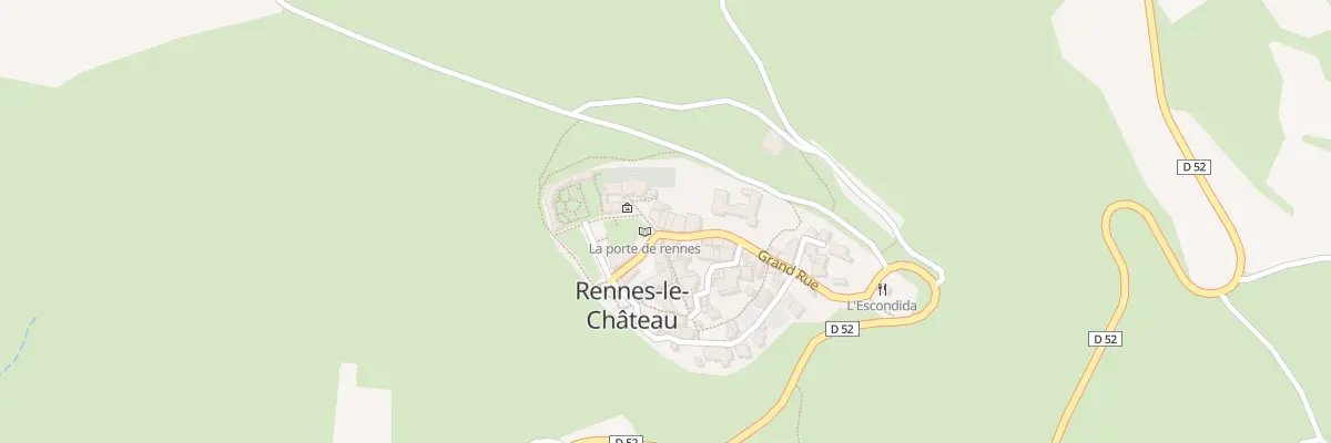 Plan du 19 Gr Grand Rue à Rennes-le-Château