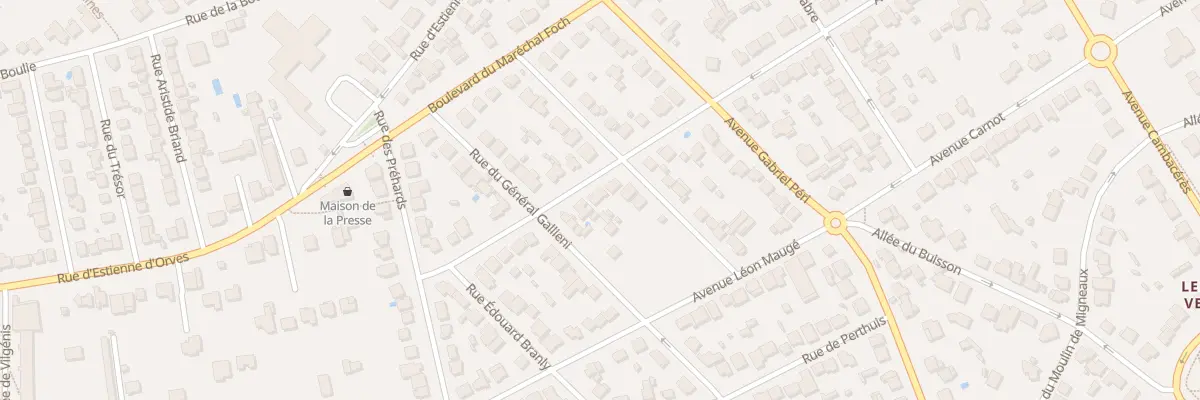 Plan du 18 Rue H et L de Vilmorin à Verrières-le-Buisson