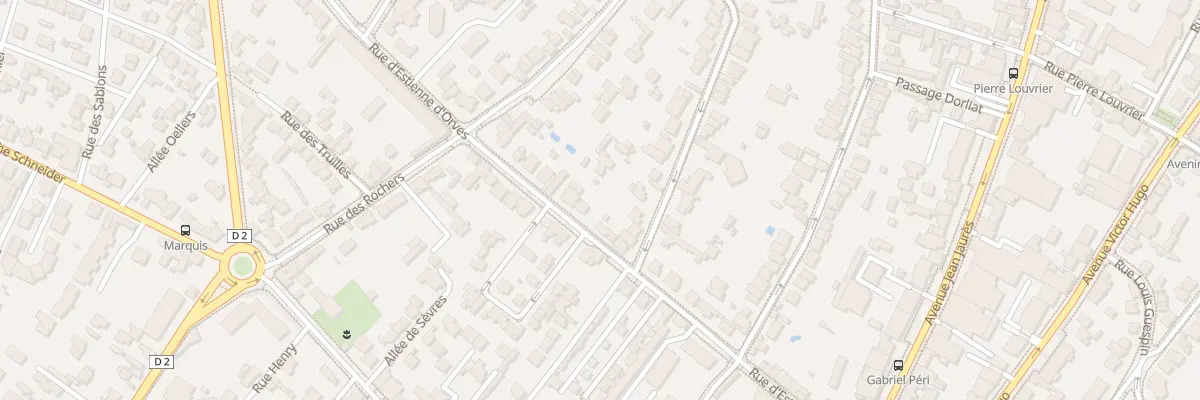 Plan du 28 Rue d’Estienne d’Orves à Clamart
