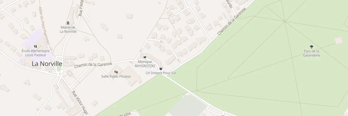 Plan du 56 Che de la Garenne à La Norville