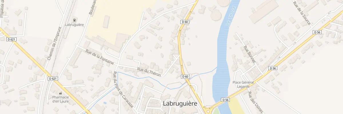 Plan du 11 Rue du Théron à Labruguière