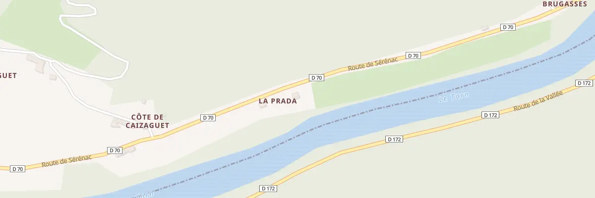 Plan du 3170 Rte de Sirinac à Saint-Grégoire