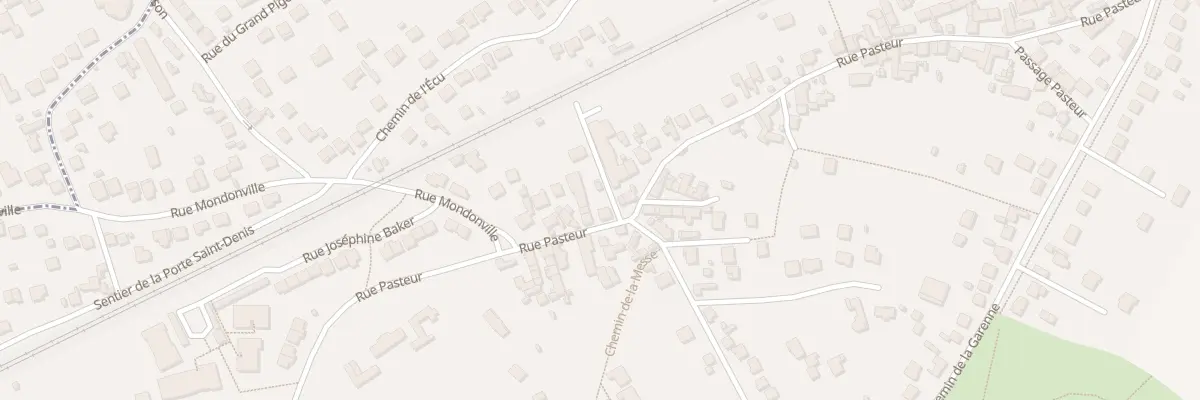 Plan du 13 Rue Pasteur à La Norville