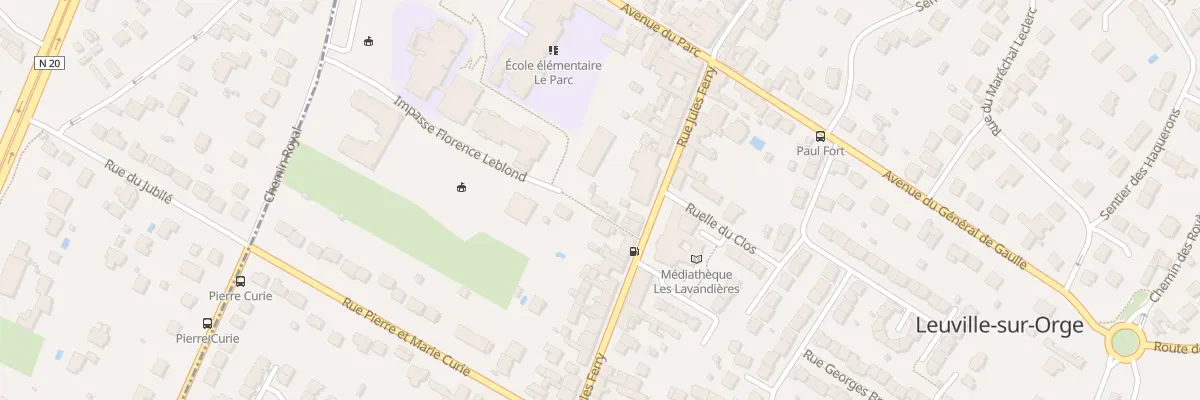 Plan du 5 Rle du Parc à Leuville-sur-Orge