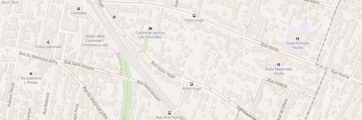 Plan du 69 Rue Victor Hugo à Colombes