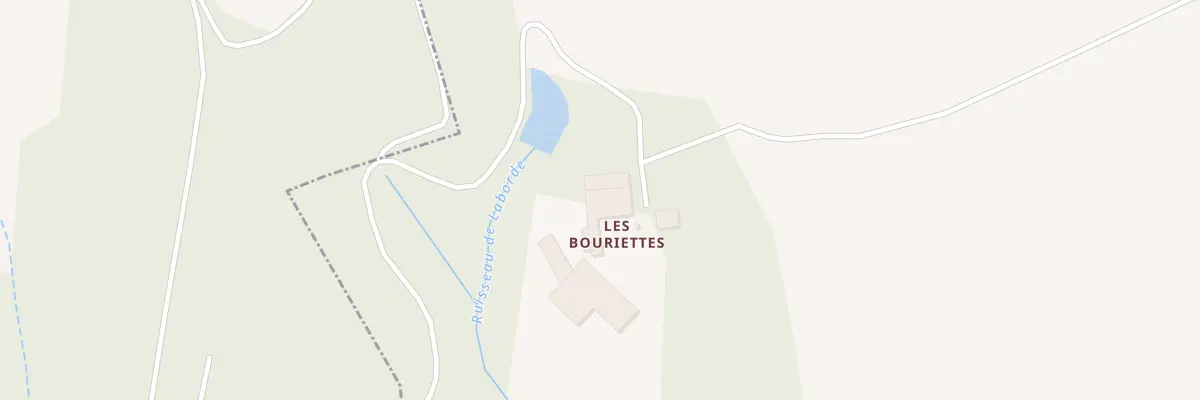 Plan du 55 Les Bourietes à Fraisse-Cabardès