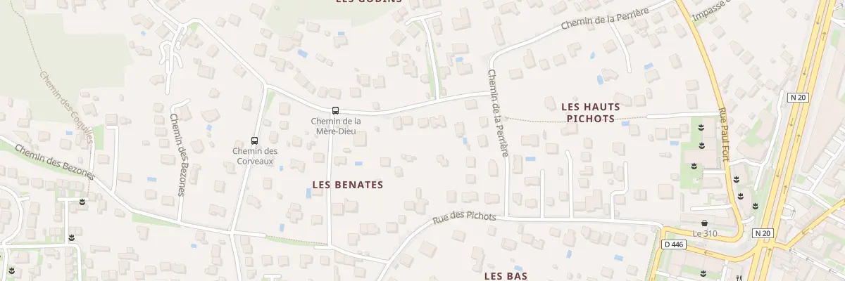 Plan du 7 Che de la Mere-Dieu à Montlhéry