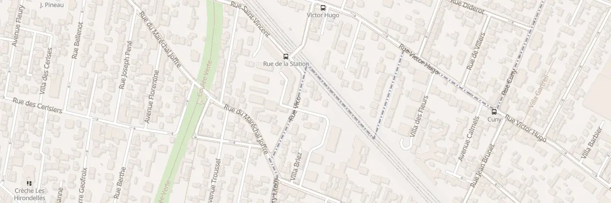 Plan du 10 Rue Vico à Bois-Colombes