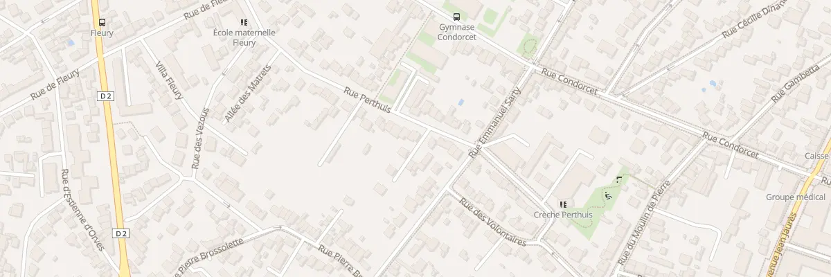 Plan du 41 Rue Perthuis à Clamart
