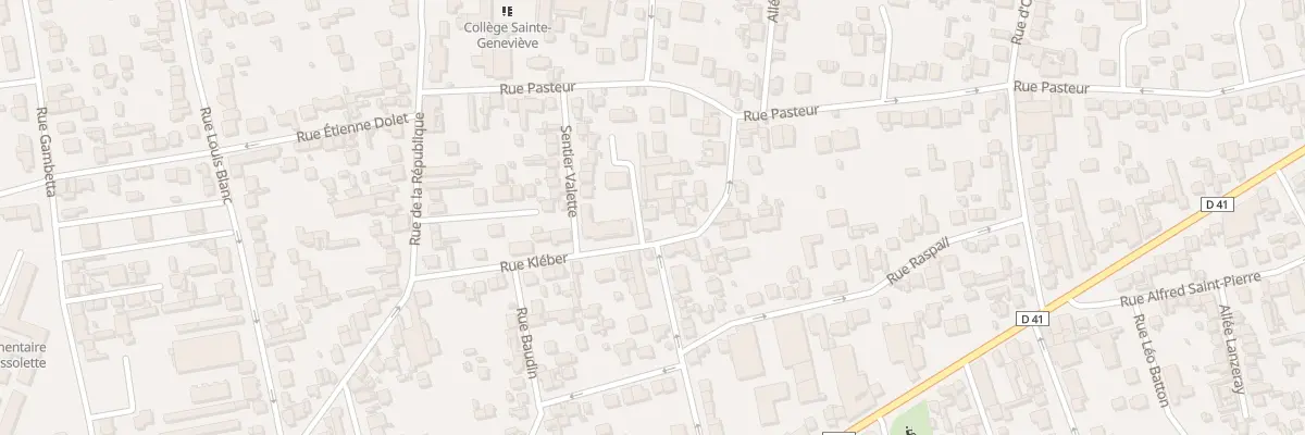 Plan du 21 Rue Kleber à Argenteuil