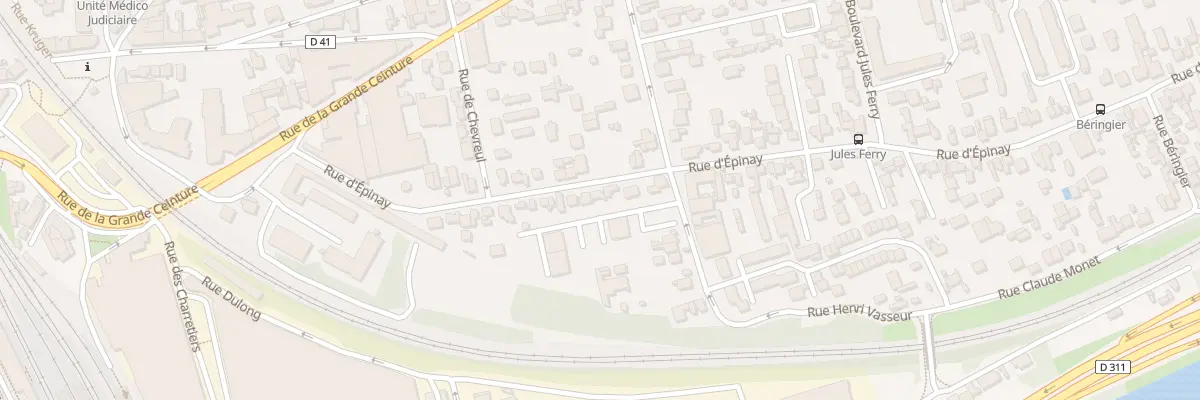 Plan du 28 Rue d’Epinay à Argenteuil