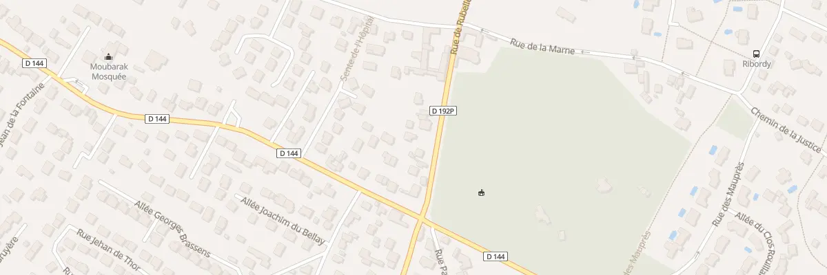 Plan du 46 Rue de Rubelle à Saint-Prix