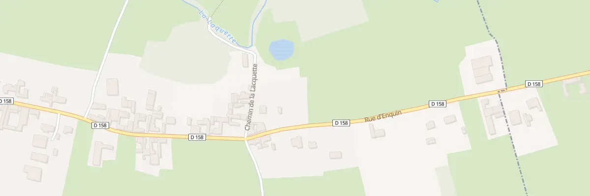 Plan du 3 Rue d’Enquin à Erny-Saint-Julien