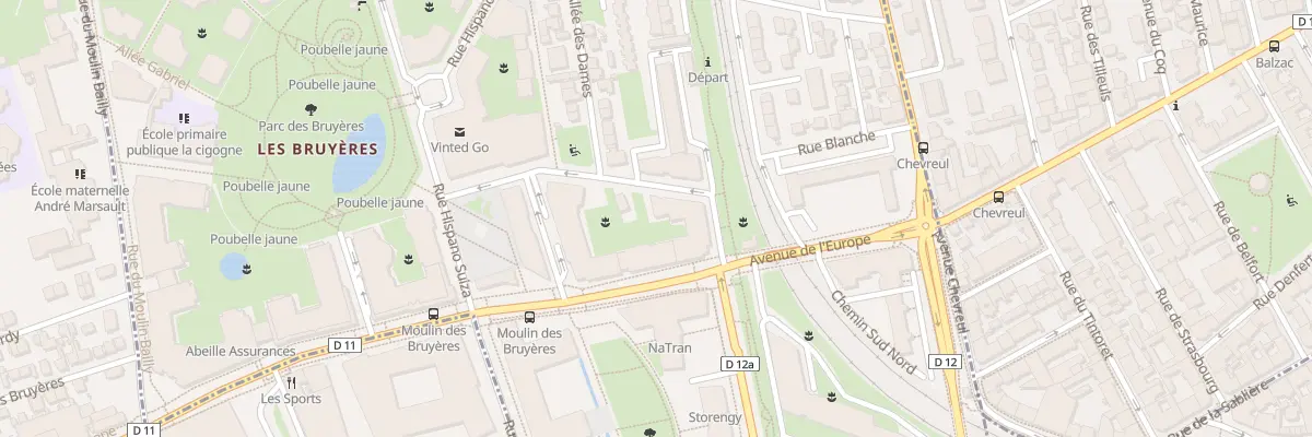Plan du 9 Rue du Capitaine Guynemer à Bois-Colombes