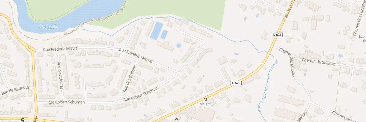 Plan du 43 Rue Robert Schuman à Castres