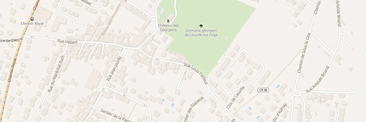 Plan du 14 Rue Pasteur à Leuville-sur-Orge