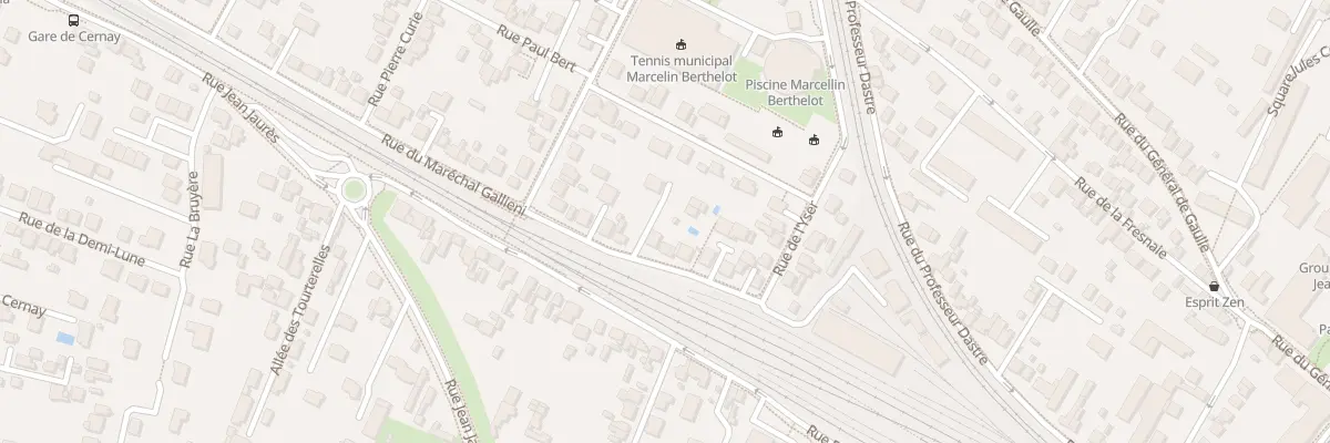 Plan du 87 Rue du Mal Gallieni à Ermont