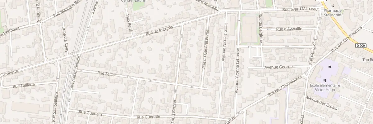 Plan du 40 Rue Jacques Louis Bernier à Colombes