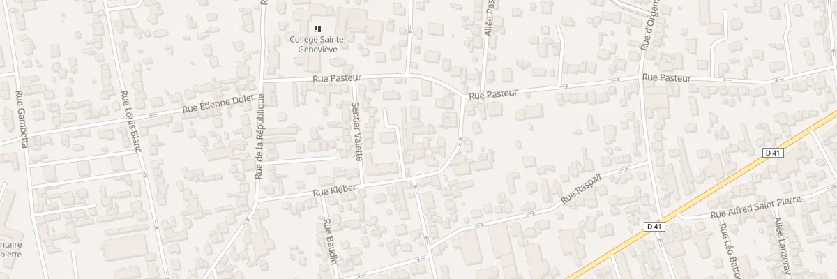 Plan du 33 Rue Kleber à Argenteuil