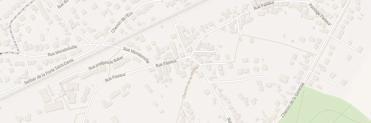 Plan du 16 Rue Pasteur à La Norville