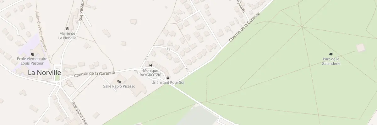 Plan du 54B Che de la Garenne à La Norville