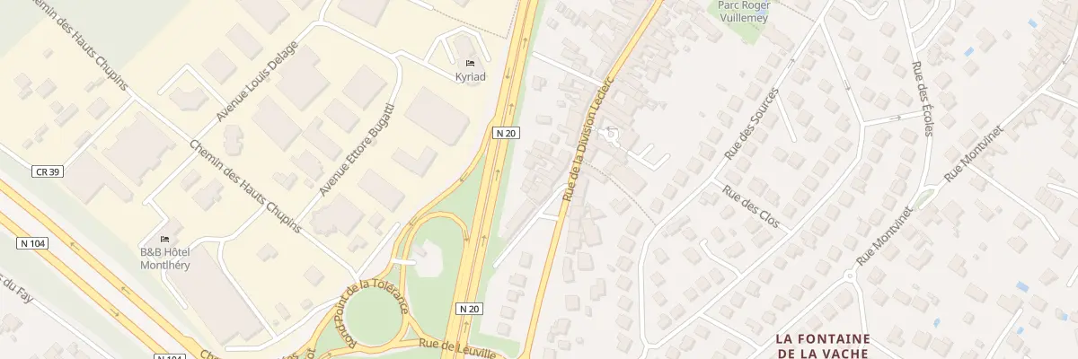 Plan du 120 Rue de la Division Leclerc à Linas