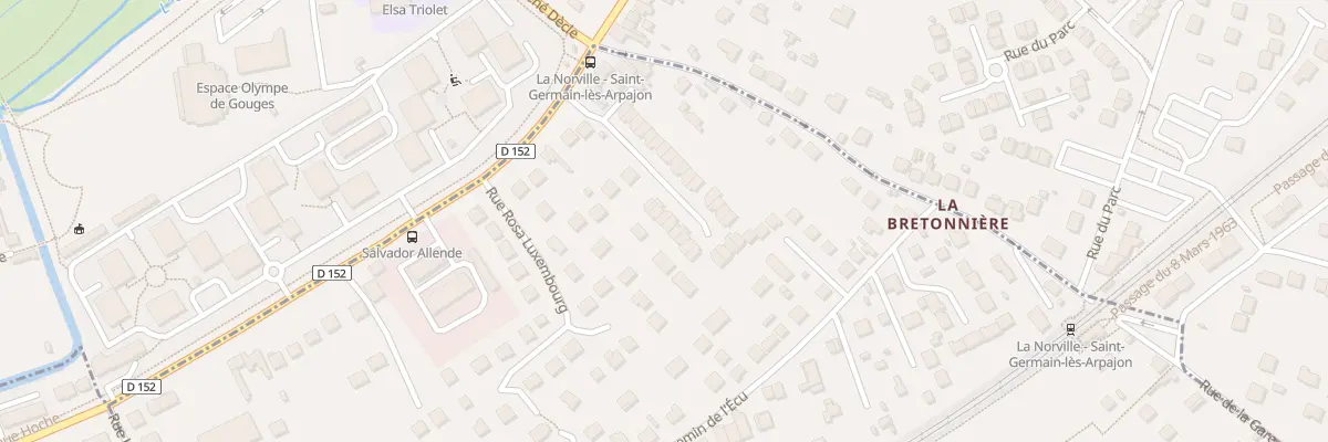 Plan du 6 Rue du Gros Orme à La Norville