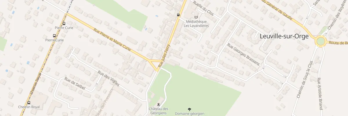 Plan du 12 Rue Jules Ferry à Leuville-sur-Orge
