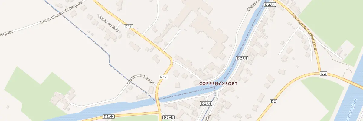 Plan du 2476 Rte de Coppenaxfort Cd 17 à Craywick