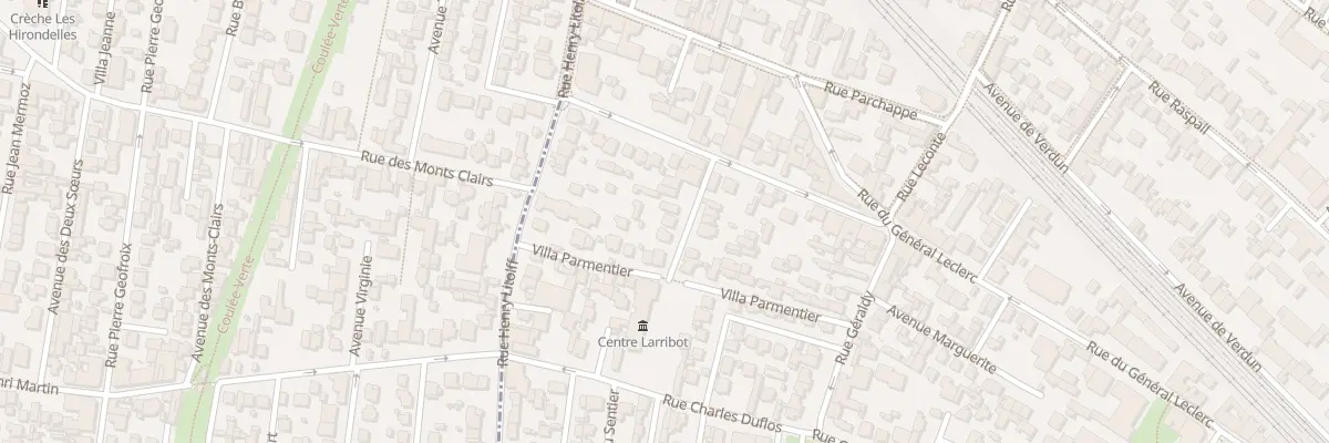 Plan du 7 Av du Sgt Gillard à Bois-Colombes