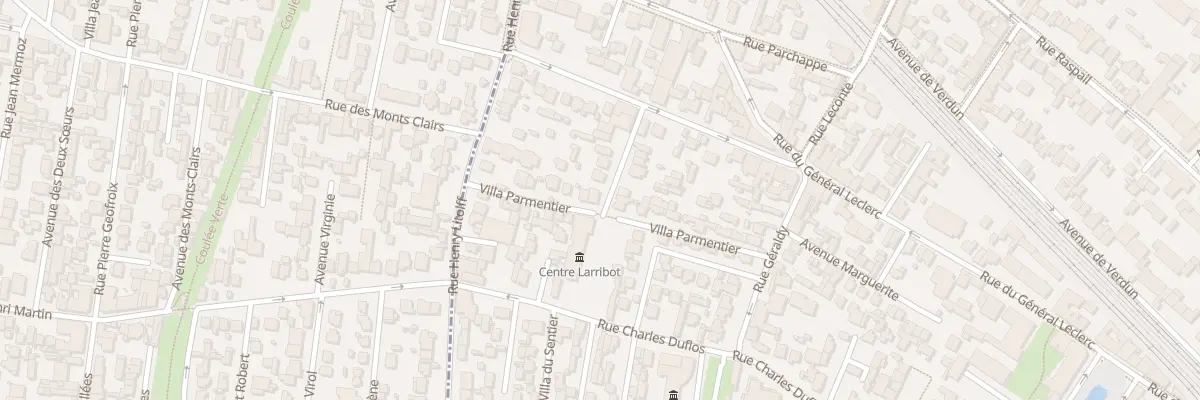 Plan du 11B Av du Sgt Gillard à Bois-Colombes